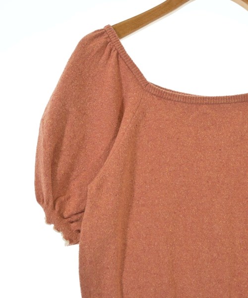 MACPHEE（マカフィー）ニット・セーター オレンジ サイズ:S レディース/2200649410064