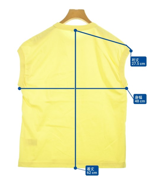 MACPHEE（マカフィー）ノースリーブ 黄 サイズ:S レディース/2200649665013