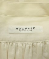 MACPHEE（マカフィー）カジュアルシャツ 白 サイズ:36(M位) レディース/2200649665020