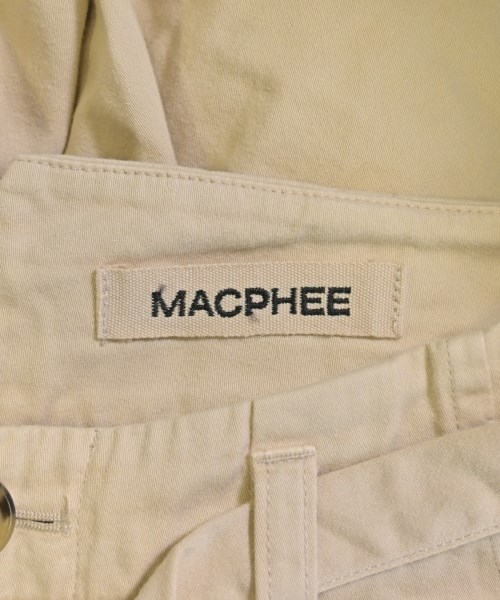 MACPHEE（マカフィー）ショートパンツ ベージュ サイズ:34(S位) レディース/2200649665051