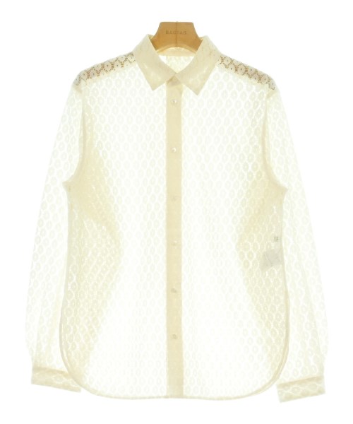 MACPHEE(マカフィー)カジュアルシャツ 白 サイズ:36(M位)/2200650891128