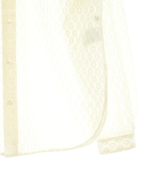 MACPHEE（マカフィー）カジュアルシャツ 白 サイズ:36(M位) レディース/2200650891128