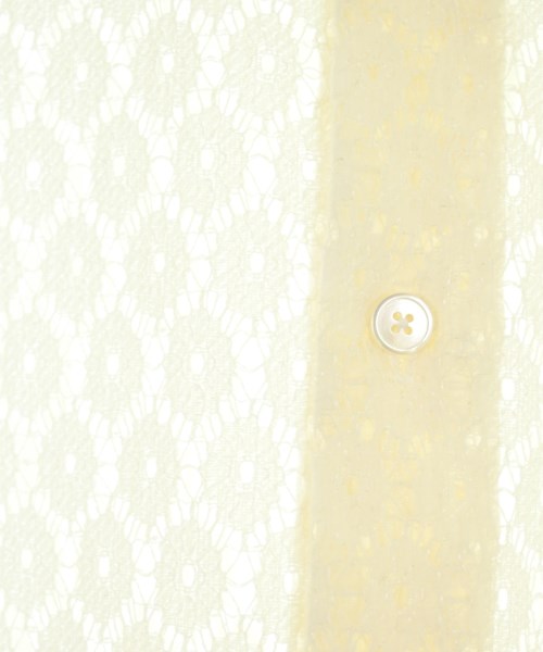 MACPHEE（マカフィー）カジュアルシャツ 白 サイズ:36(M位) レディース/2200650891128