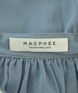 MACPHEE（マカフィー）カジュアルシャツ 青 サイズ:36(M位) レディース/2200656413058