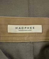 MACPHEE（マカフィー）シャツワンピース 茶 サイズ:36(M位) レディース/2200658540011