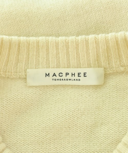 MACPHEE（マカフィー）ニット・セーター 白 サイズ:M レディース/2200652638035