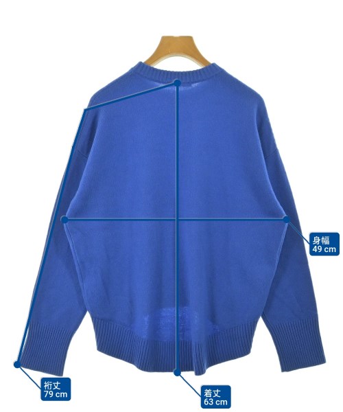 MACPHEE（マカフィー）ニット・セーター 青 サイズ:S レディース/2200655523031