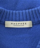 MACPHEE（マカフィー）ニット・セーター 青 サイズ:S レディース/2200655523031
