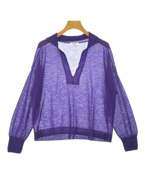 MACPHEE(マカフィー)カーディガン 紫 サイズ:S/2200659161109