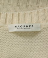 MACPHEE（マカフィー）カーディガン 白 サイズ:S レディース/2200653912011