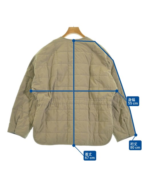 MACPHEE（マカフィー）ダウンジャケット/ダウンベスト カーキ サイズ:36(M位) レディース/2200654863015