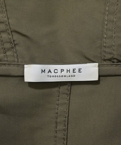 MACPHEE（マカフィー）ミリタリーブルゾン カーキ サイズ:36(M位) レディース/2200659206015