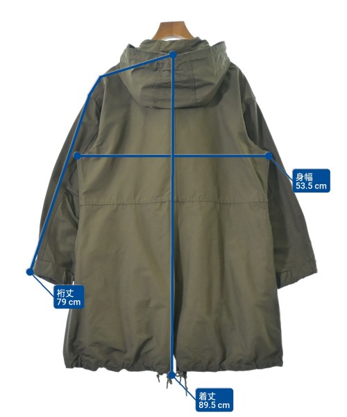 MACPHEE（マカフィー）ミリタリーブルゾン カーキ サイズ:36(M位) レディース/2200659206015