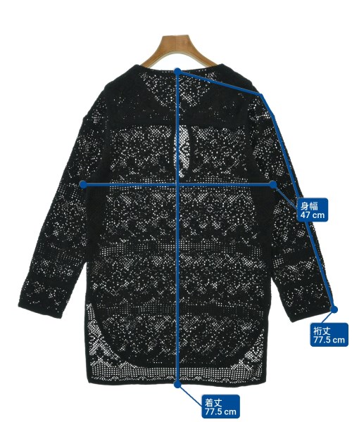 MACPHEE（マカフィー）ニット・セーター 黒 サイズ:36(M位) レディース/2200659351135