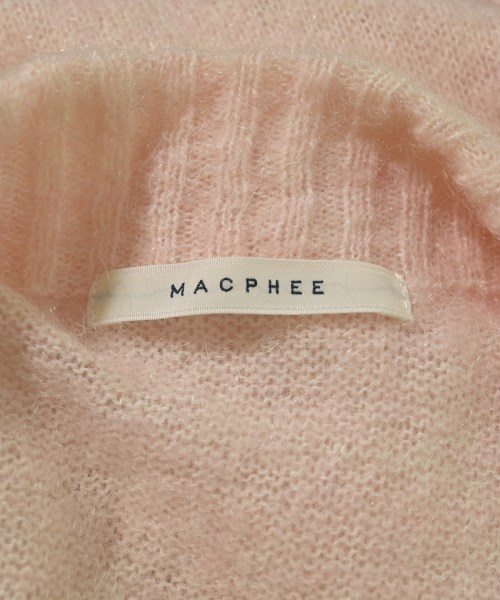 MACPHEE（マカフィー）ニット・セーター ピンク サイズ:S レディース/2200654967027