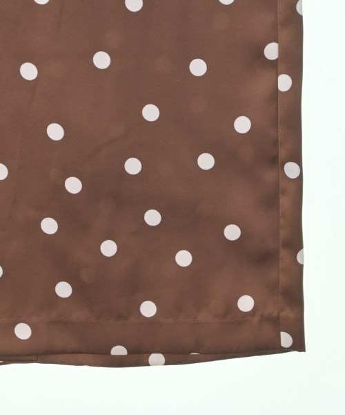 MACPHEE（マカフィー）ひざ丈スカート 茶 サイズ:36(M位) レディース/2200650401211