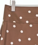 MACPHEE（マカフィー）ひざ丈スカート 茶 サイズ:36(M位) レディース/2200650401211