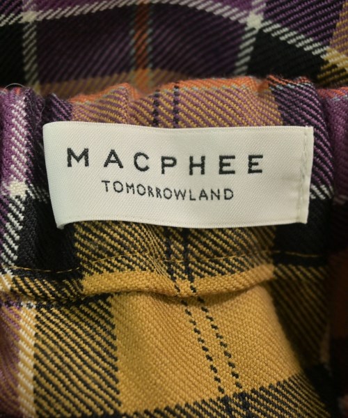 MACPHEE（マカフィー）ロング・マキシ丈スカート 紫 サイズ:34(S位) レディース/2200652548020