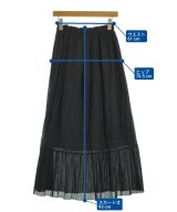 MACPHEE（マカフィー）ロング・マキシ丈スカート 黒 サイズ:36(M位) レディース/2200653811284