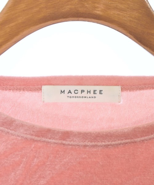 MACPHEE（マカフィー）Tシャツ・カットソー ピンク サイズ:S レディース/2200660236056