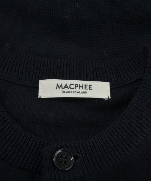 MACPHEE（マカフィー）カーディガン 紺 サイズ:S レディース/2200658104022