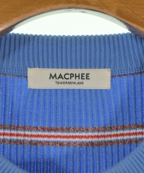 MACPHEE（マカフィー）カーディガン 青 サイズ:S レディース/2200660908021