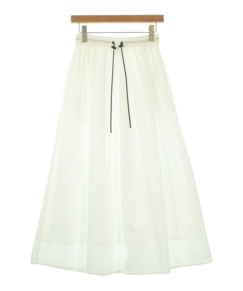 MACPHEE(マカフィー)ロング・マキシ丈スカート 白 サイズ:34(S位)/2200657810061