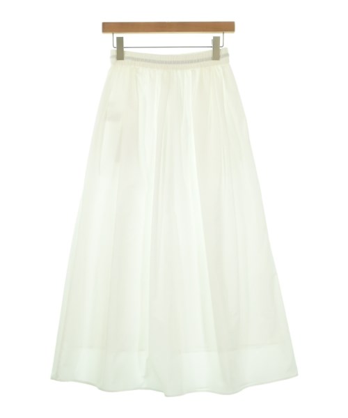 MACPHEE（マカフィー）ロング・マキシ丈スカート 白 サイズ:34(S位) レディース/2200657810061
