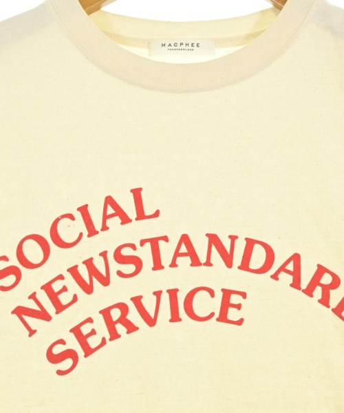 MACPHEE（マカフィー）Tシャツ・カットソー 白 サイズ:S レディース/2200661106099