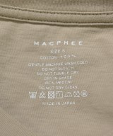 MACPHEE（マカフィー）Tシャツ・カットソー ベージュ サイズ:S レディース/2200660637082