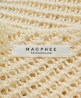 MACPHEE（マカフィー）ニット・セーター 白 サイズ:S レディース/2200661609088