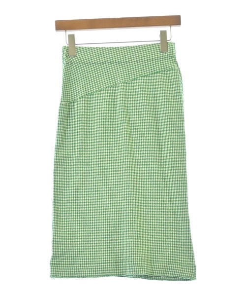 MACPHEE（マカフィー）ひざ丈スカート 緑 サイズ:-(S位) レディース/2200661804032