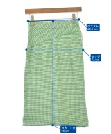 MACPHEE（マカフィー）ひざ丈スカート 緑 サイズ:-(S位) レディース/2200661804032