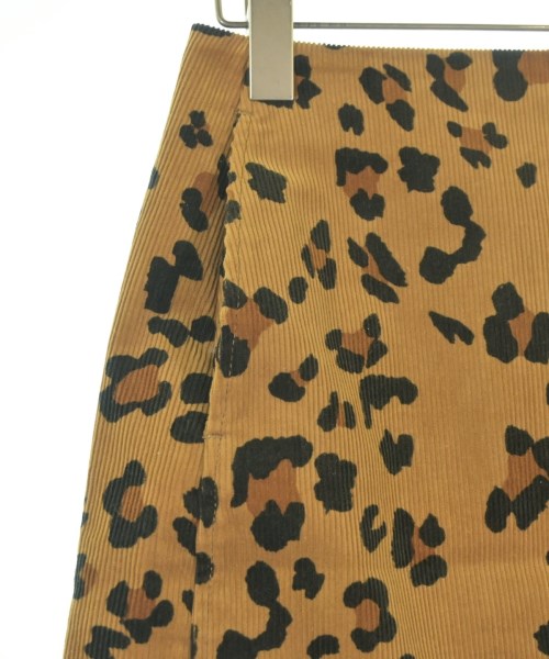 MACPHEE（マカフィー）ひざ丈スカート 茶 サイズ:34(S位) レディース/2200654999097