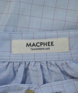 MACPHEE（マカフィー）カジュアルシャツ 青 サイズ:36(M位) レディース/2200707122120