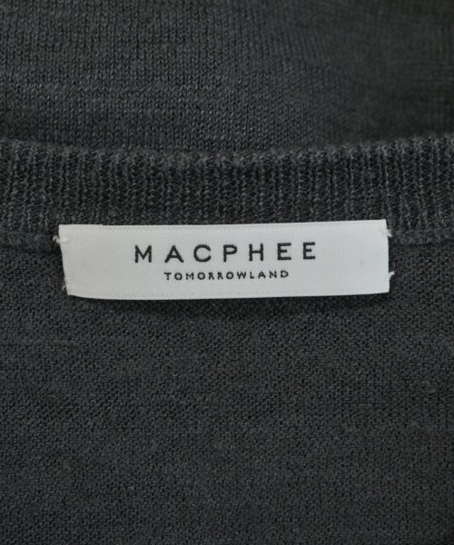 MACPHEE（マカフィー）カーディガン グレー サイズ:S レディース/2200709112082