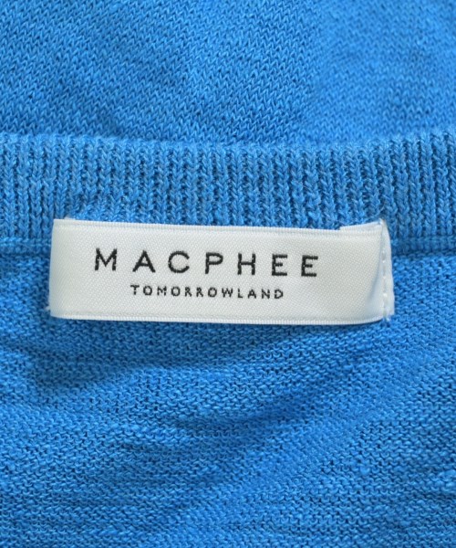 MACPHEE（マカフィー）カーディガン 青 サイズ:S レディース/2200709860037