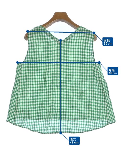 MACPHEE（マカフィー）ブラウス 緑 サイズ:36(M位) レディース/2200707680040