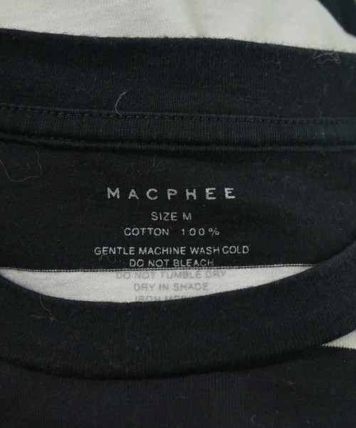 MACPHEE（マカフィー）Tシャツ・カットソー 白 サイズ:M レディース/2200707722368