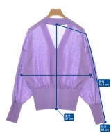 MACPHEE（マカフィー）カーディガン 紫 サイズ:S レディース/2200710849311