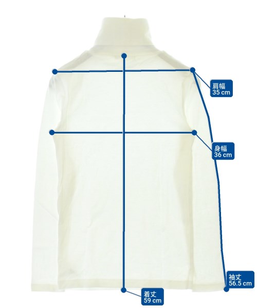 MACPHEE（マカフィー）Tシャツ・カットソー 白 サイズ:S レディース/2200712353052