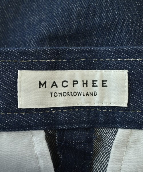 MACPHEE（マカフィー）デニムパンツ 紺 サイズ:32(XS位) レディース/2200710126054