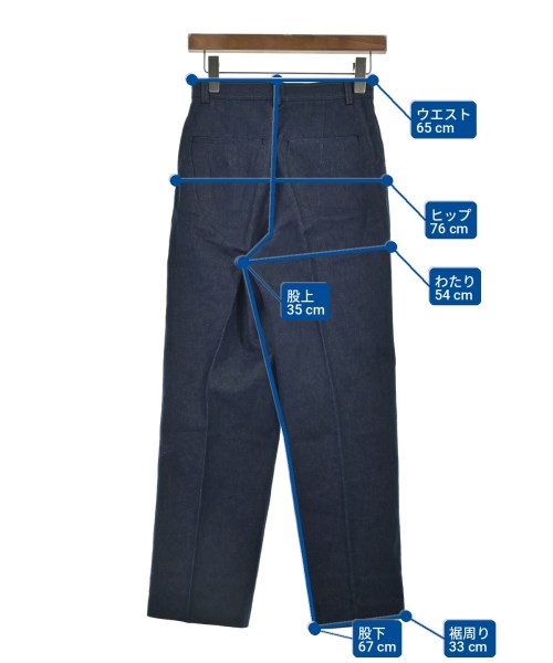 MACPHEE（マカフィー）デニムパンツ 紺 サイズ:32(XS位) レディース/2200710126054