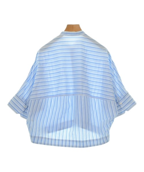 MACPHEE（マカフィー）カジュアルシャツ 青 サイズ:36(M位) レディース/2200710492050