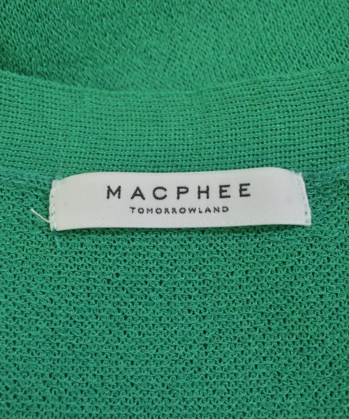 MACPHEE（マカフィー）カーディガン 緑 サイズ:S レディース/2200710963420