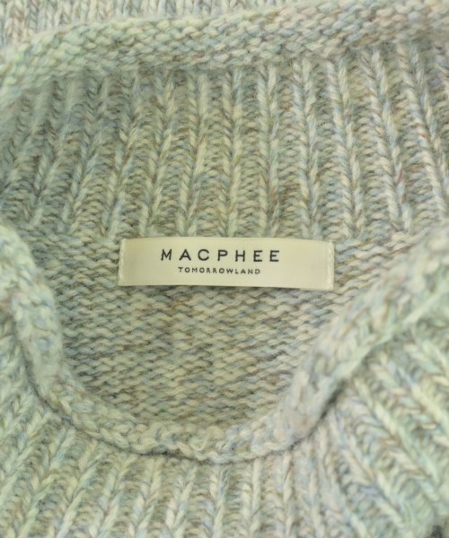 MACPHEE（マカフィー）ニット・セーター 青 サイズ:S レディース/2200713895049