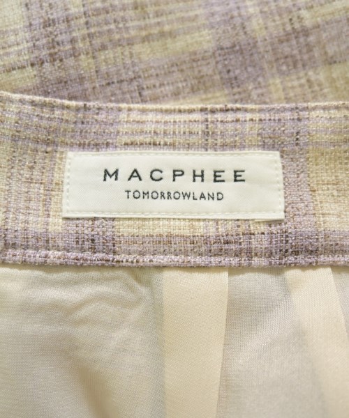 MACPHEE（マカフィー）ロング・マキシ丈スカート 白 サイズ:34(S位) レディース/2200714105048