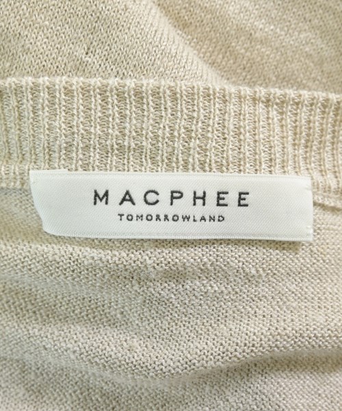 MACPHEE（マカフィー）カーディガン ベージュ サイズ:S レディース/2200710452092
