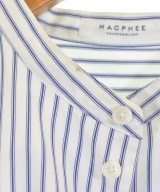 MACPHEE（マカフィー）カジュアルシャツ 青 サイズ:36(M位) レディース/2200711053045