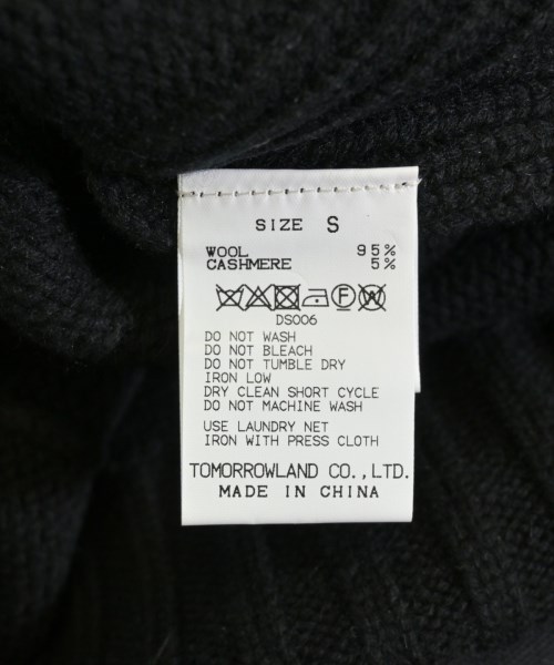MACPHEE（マカフィー）ニット・セーター 黒 サイズ:S レディース/2200713249019